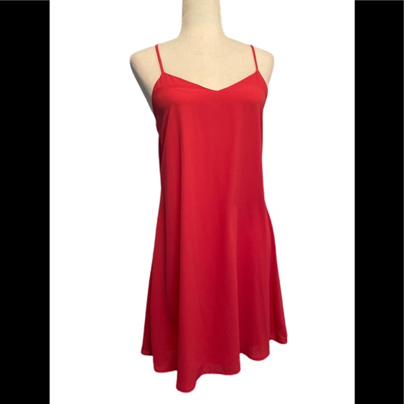 Moonlight red slip dress size S. Valentines Day ❤️ - Picture 9 of 9
